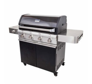 Saber Cast Black 4 Burner Gas Grill