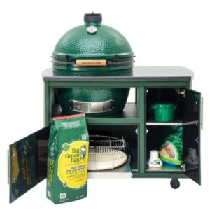 Big Green Egg 49 in Custom Cooking Island