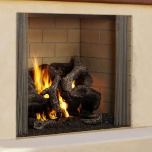 Heat N Glo Castlewood Outdoor Wood Fireplace