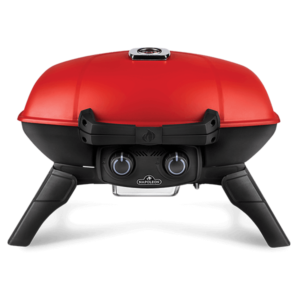 Napoleon Travel 285 Red with Griddle Portable Gas Grill