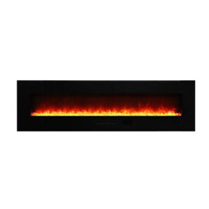 Amantii WM-FM-72-8123-BG Electric Fireplace