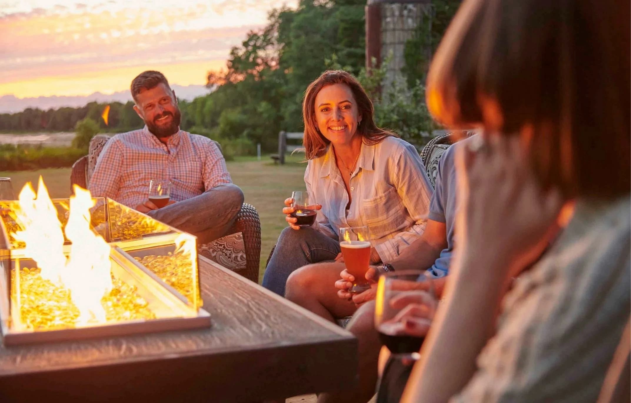 Outdoor GreatRoom Fire Tables